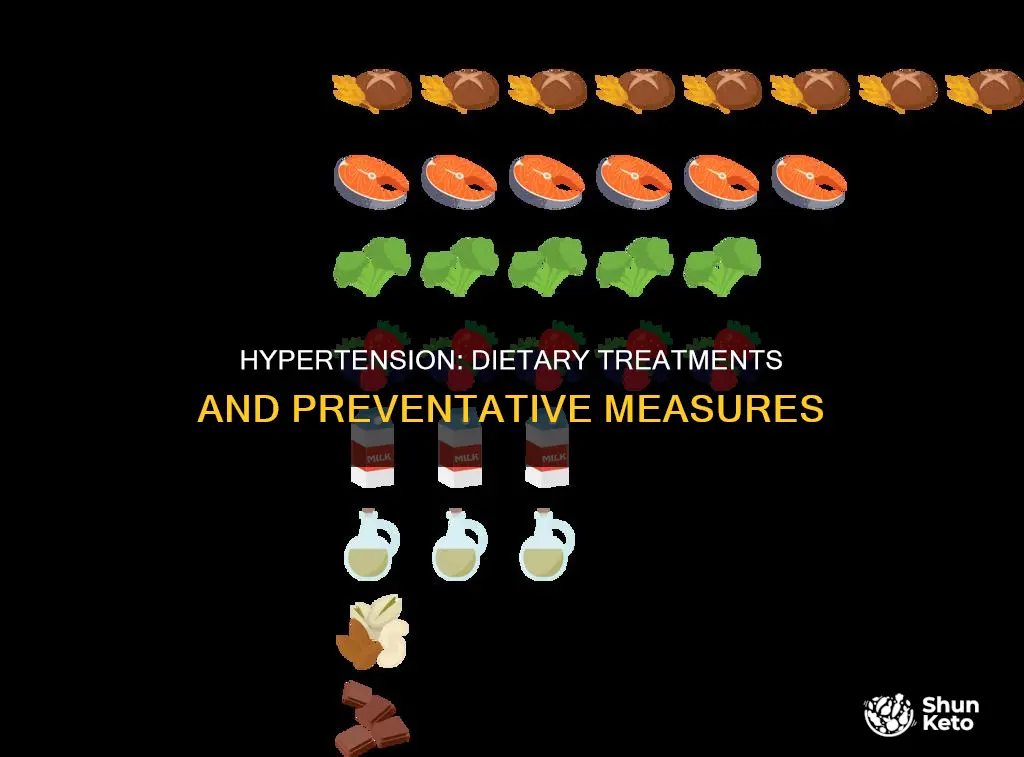 what diet helps treat or prevent hypertension