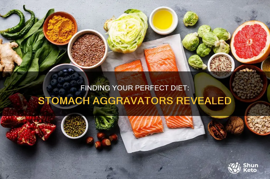 what diet helps you figure out what aggravates your stomach