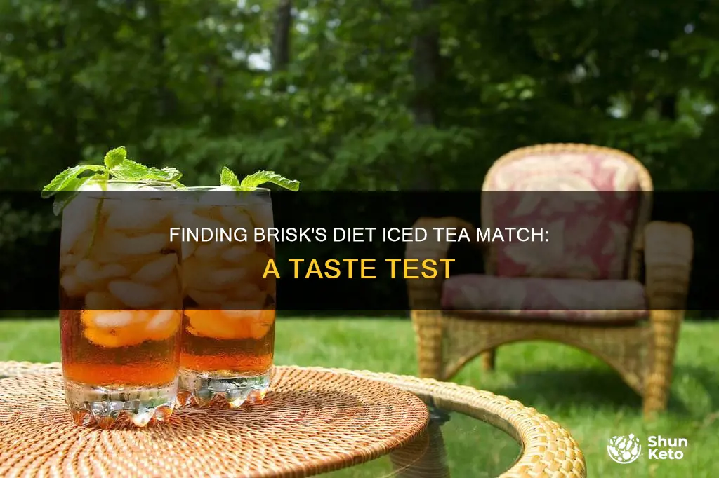 what diet ice tea is most like brisk