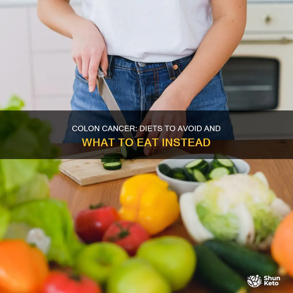 what diet increases chances for colon cancer