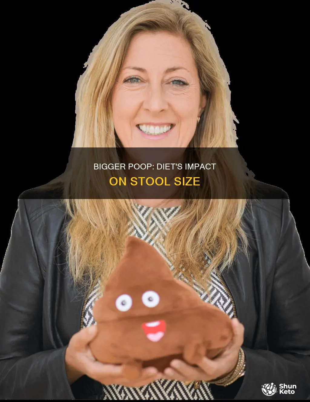 what diet makes larger poop