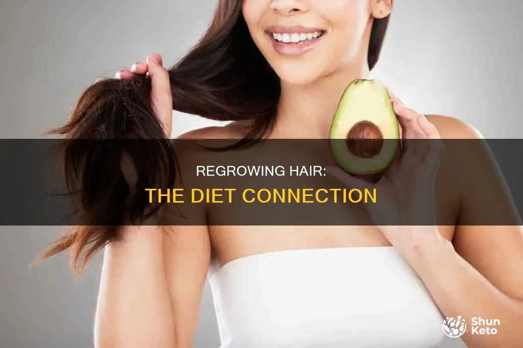 what diet makes one regain hair loss