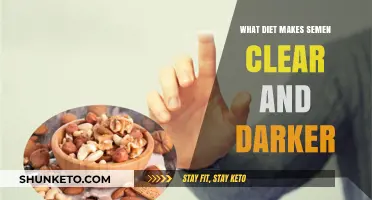 Clear and Dark Semen: Diet's Role Explained