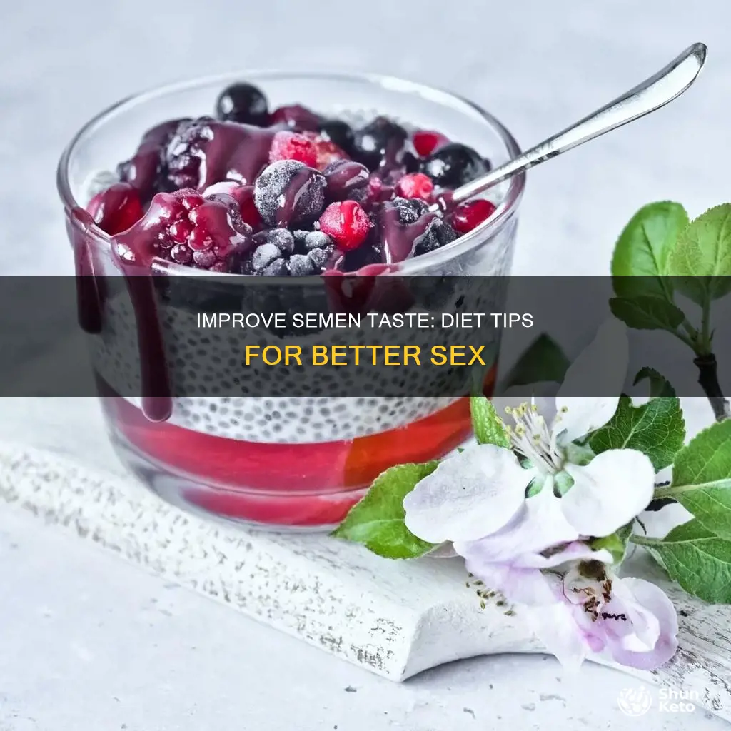 what diet makes semen taste bette