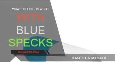 White and Blue Specks: What Diet Pill is This?
