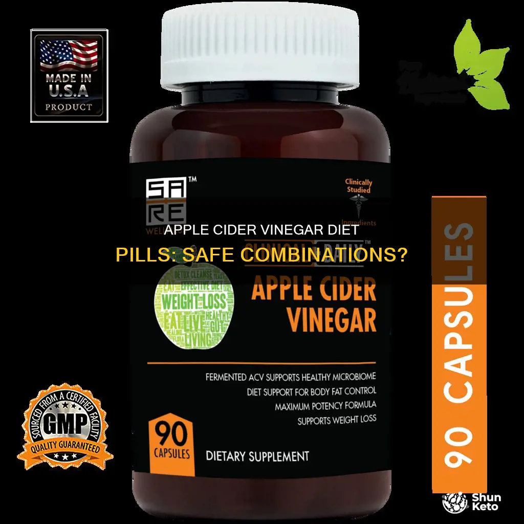 what diet pill to take with apple cider vinegar pills