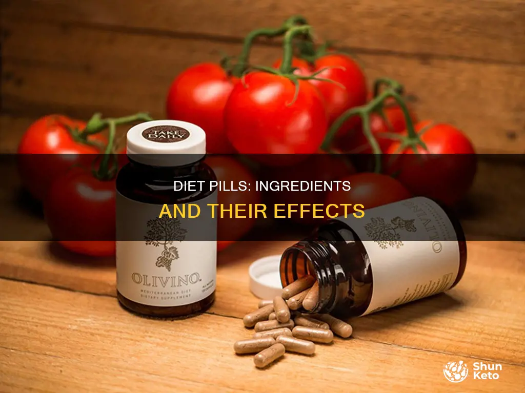 what diet pills are made of