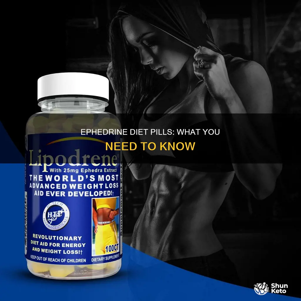 what diet pills have ephedrine