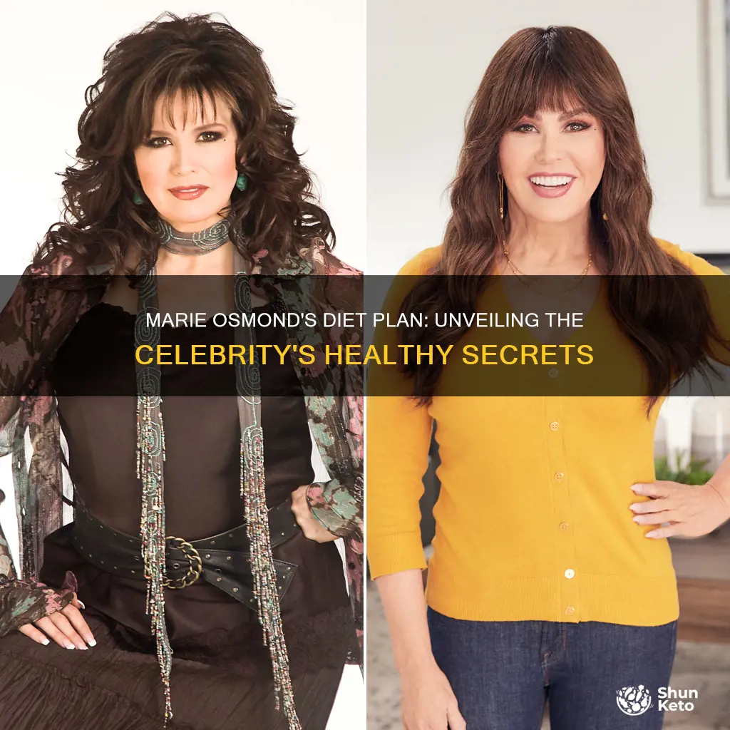 what diet plan does marie osmond advertise