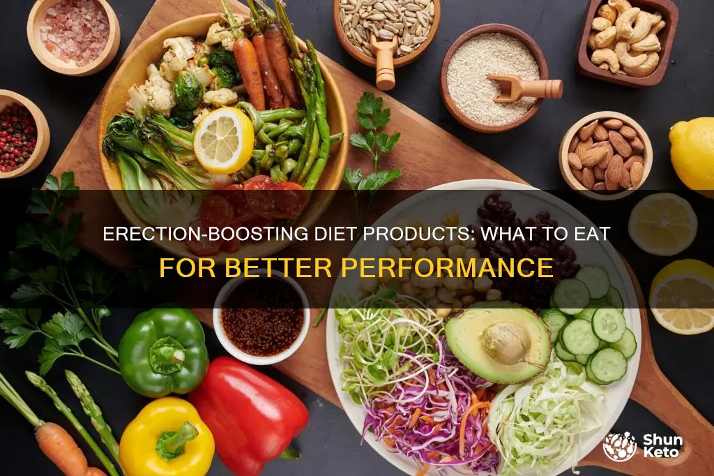 what diet products help with erection
