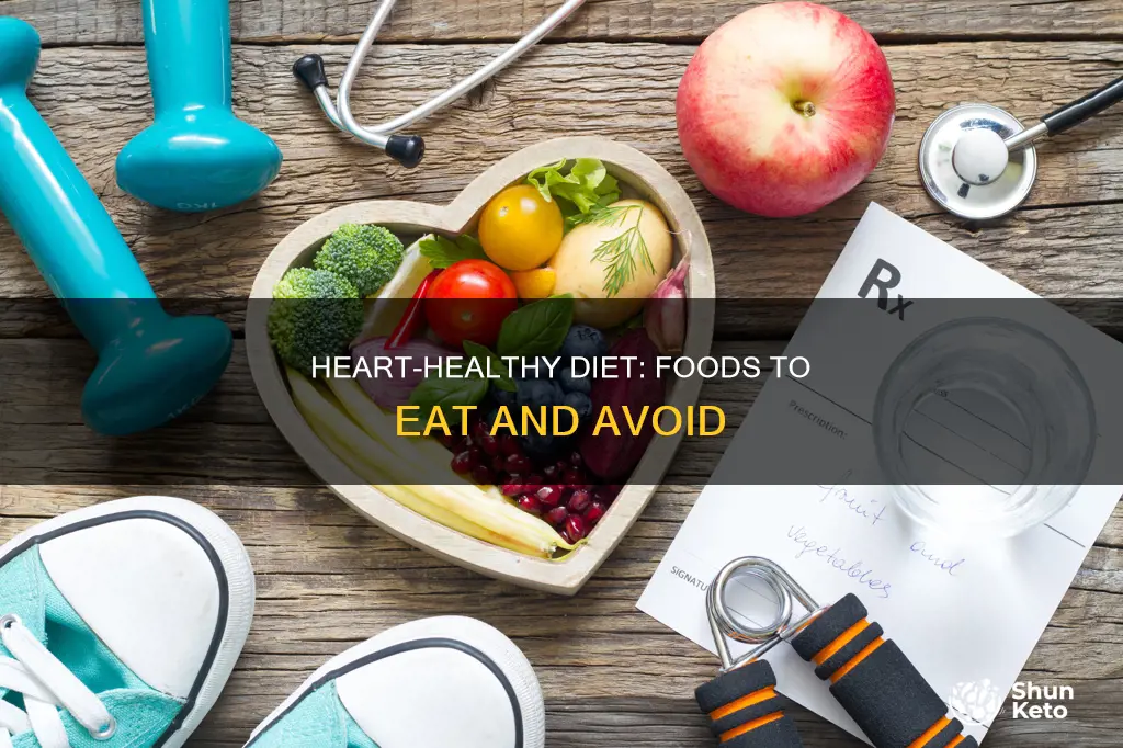 what diet should a person follow to avoid heart problems