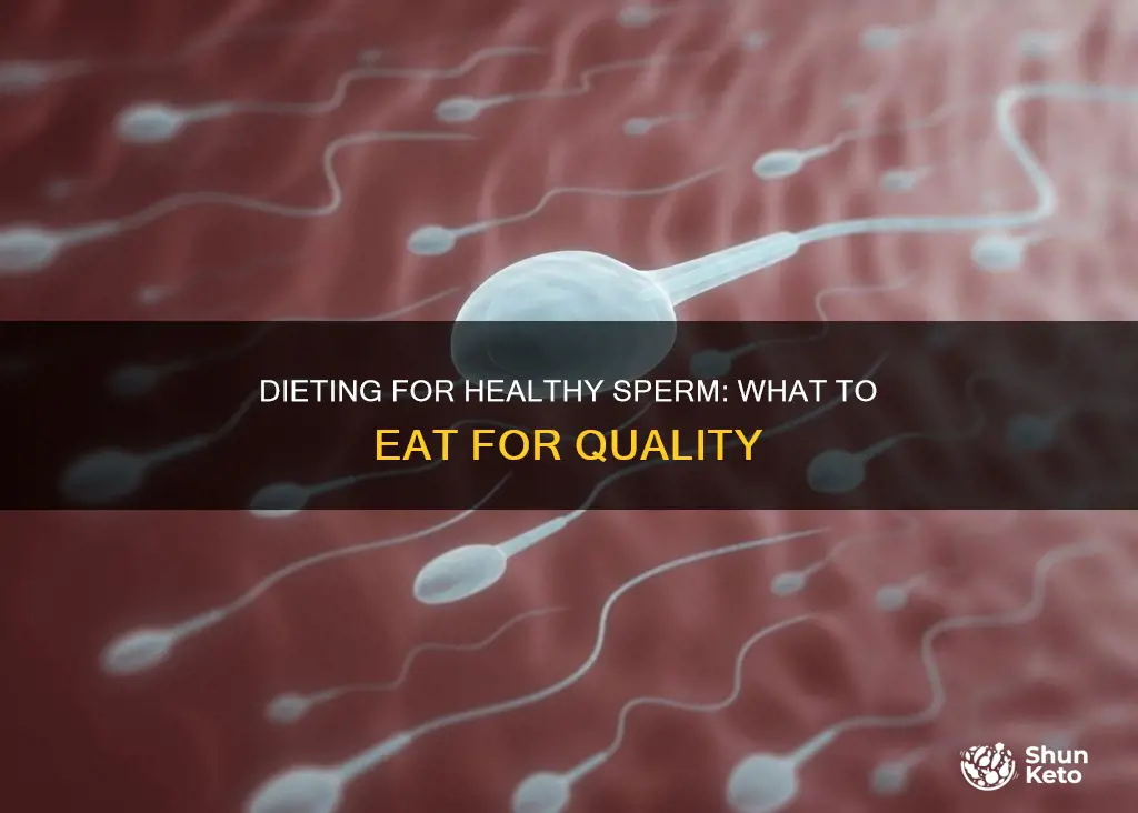 what diet should follow to have y sperm