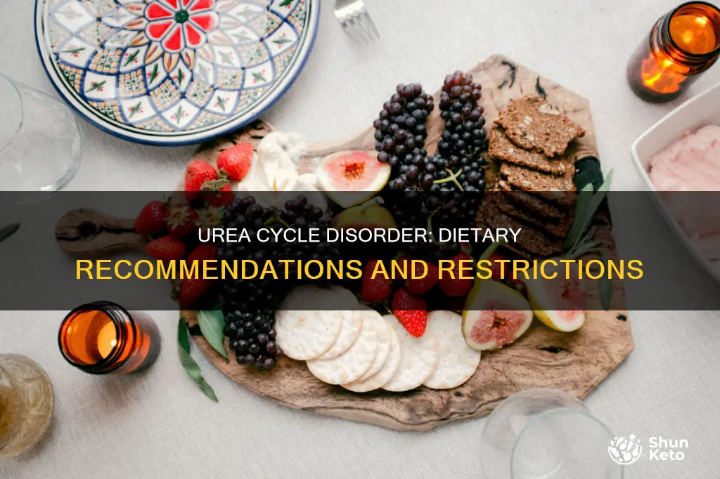 what diet should i follow in urea cycle disorder