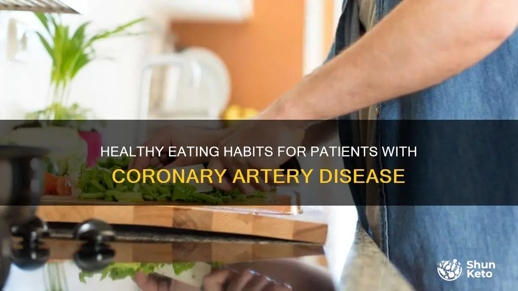 what diet should patinets with coronary artery disease follow