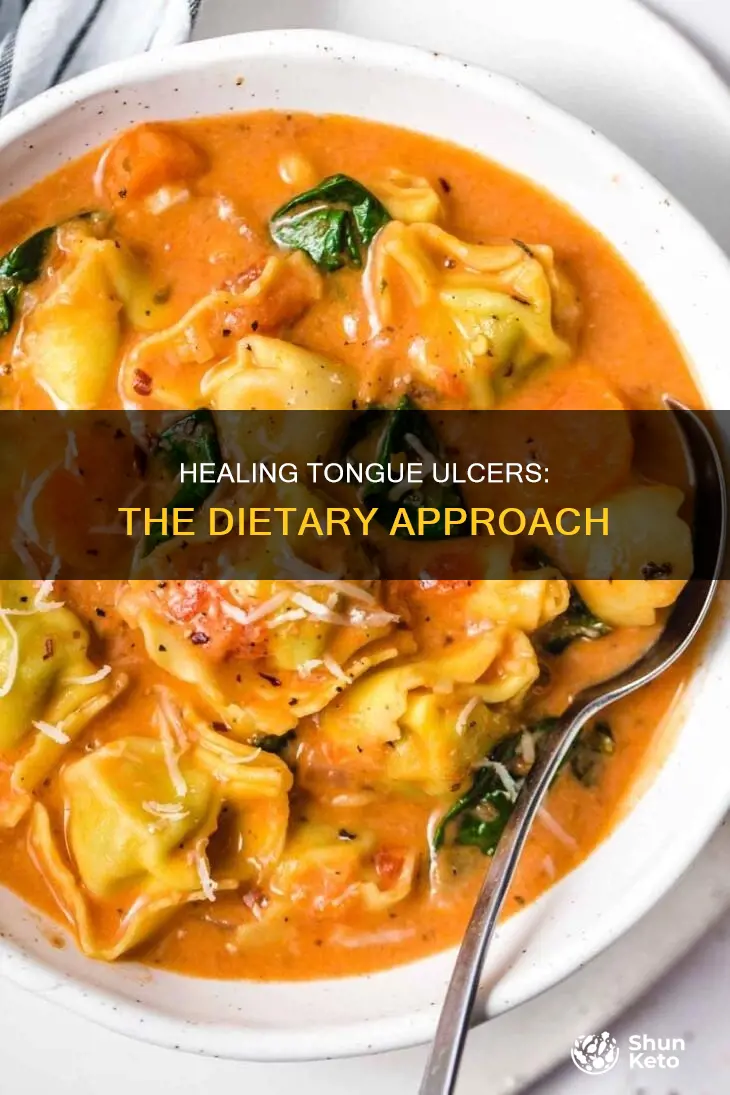 what diet should use for a tongue ullcet