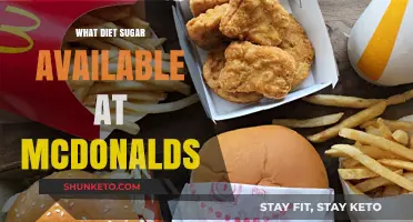 McDonald's Diet Sugar Options: What's Available?