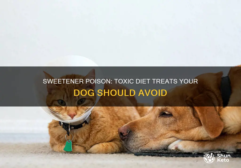 what diet sweetners are toxic for dogs