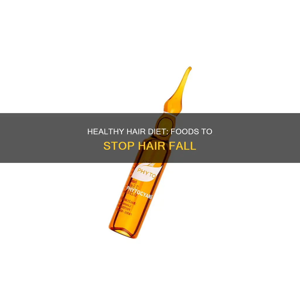 what diet to follow to stop hair fall