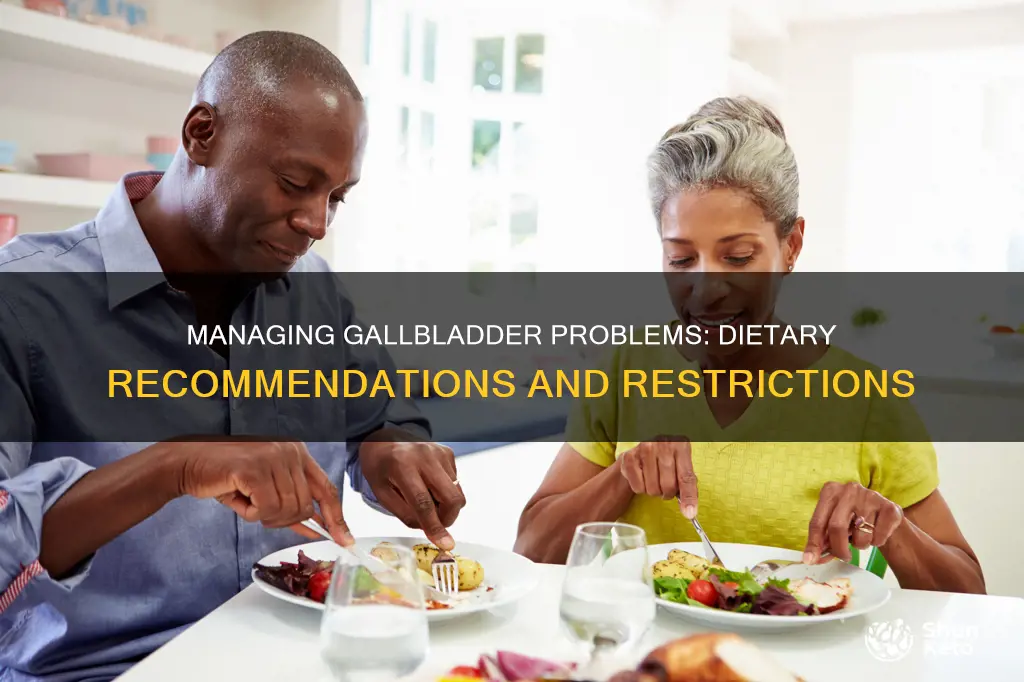 what diet to follow with gallbladder problems