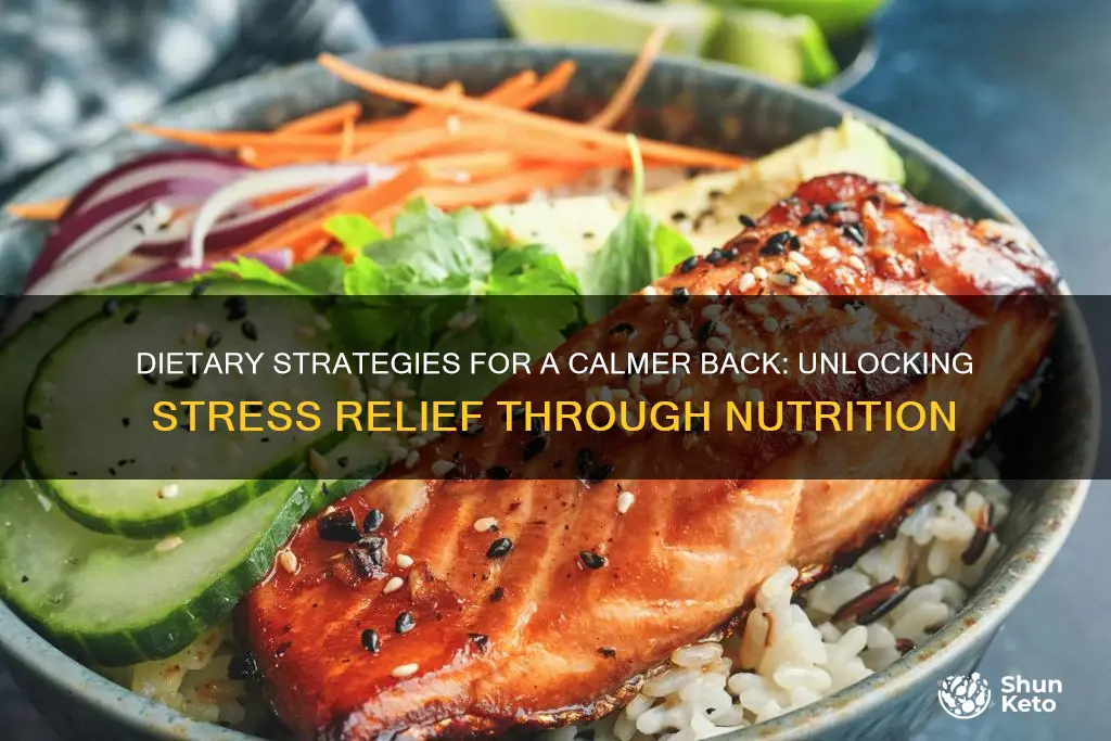 what diet to take to reduce stress in back