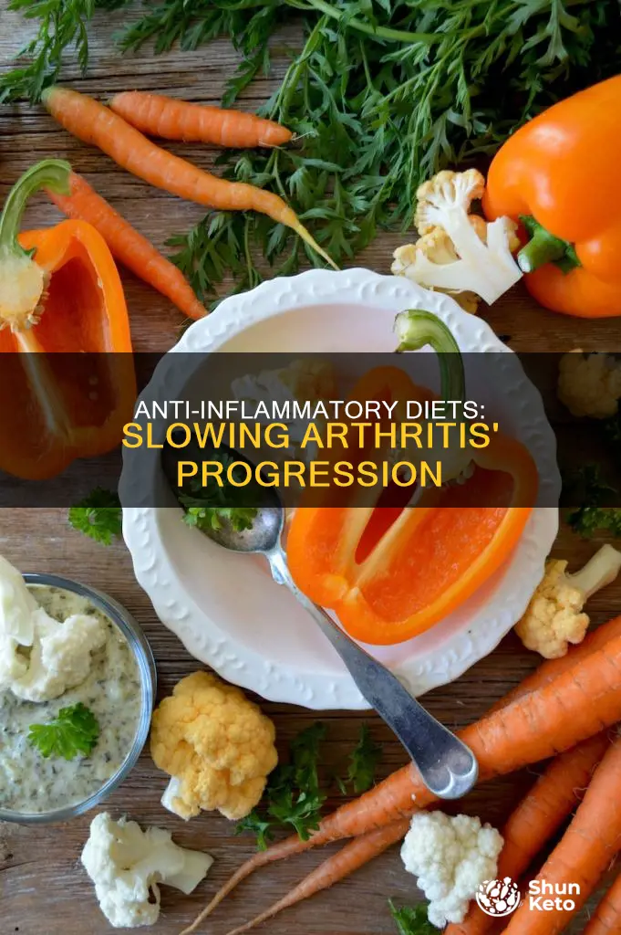 what diet to use to reduce spread of arthritis