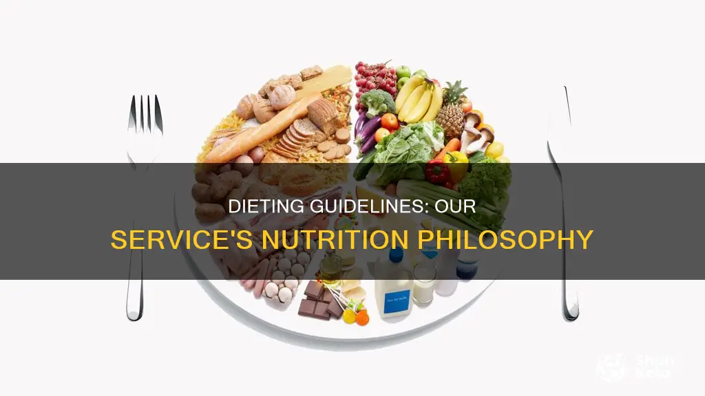 what dieting guidelines does this service follow
