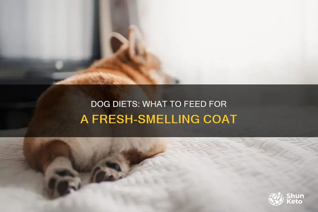 what diets make dogs smell nice