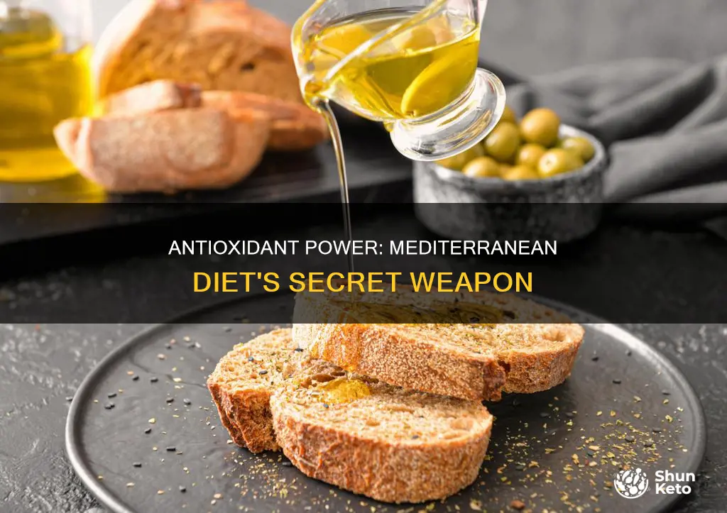 what do antioxidants do in the mediterranean diet