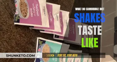 Cambridge Diet Shakes: Taste Test and Review