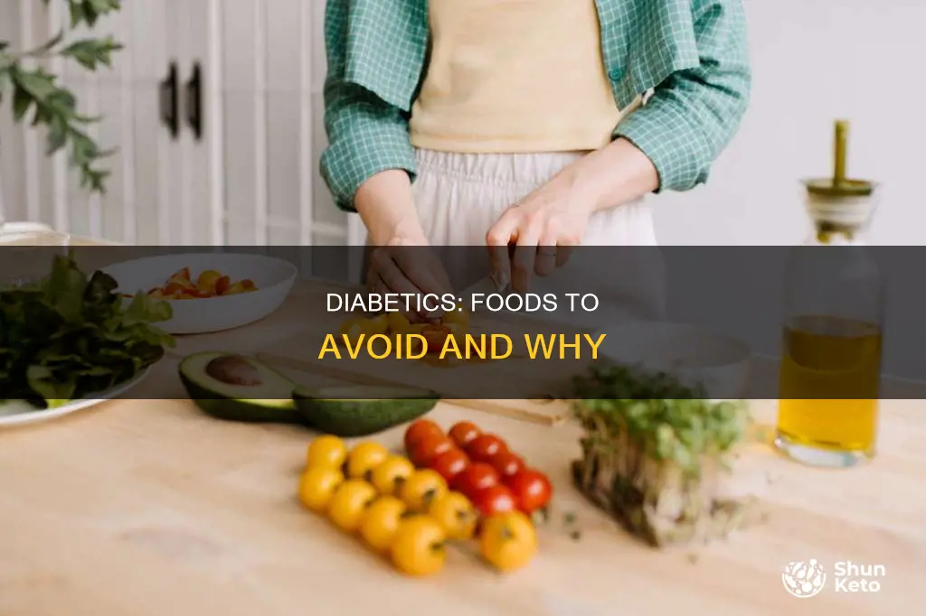 what do diabetics need to cut out of their diet