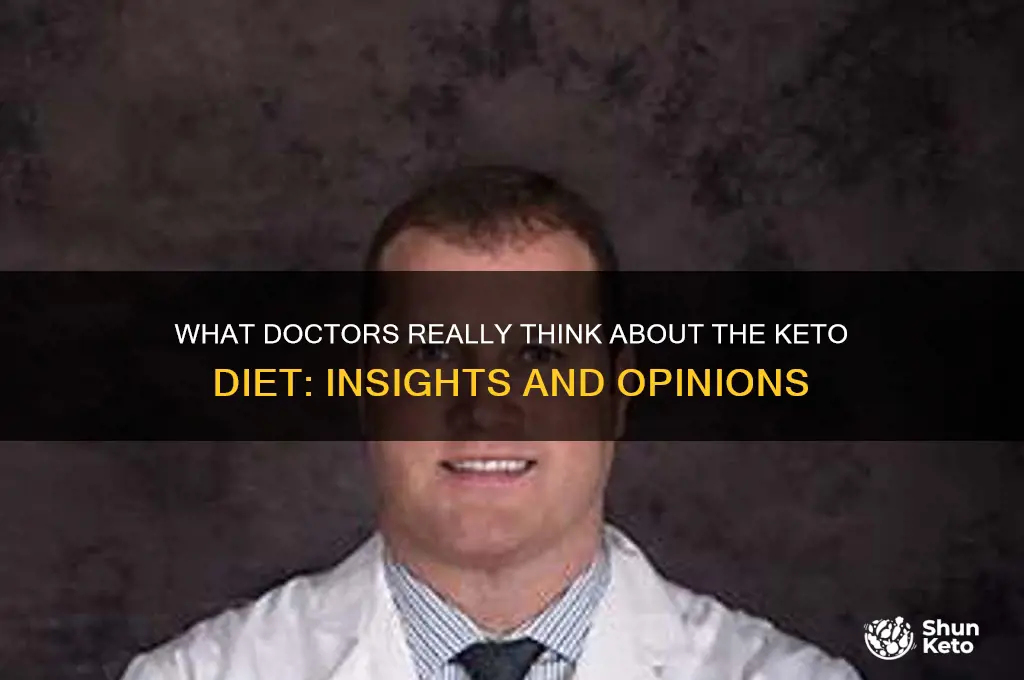 what do doctors think of keto diet