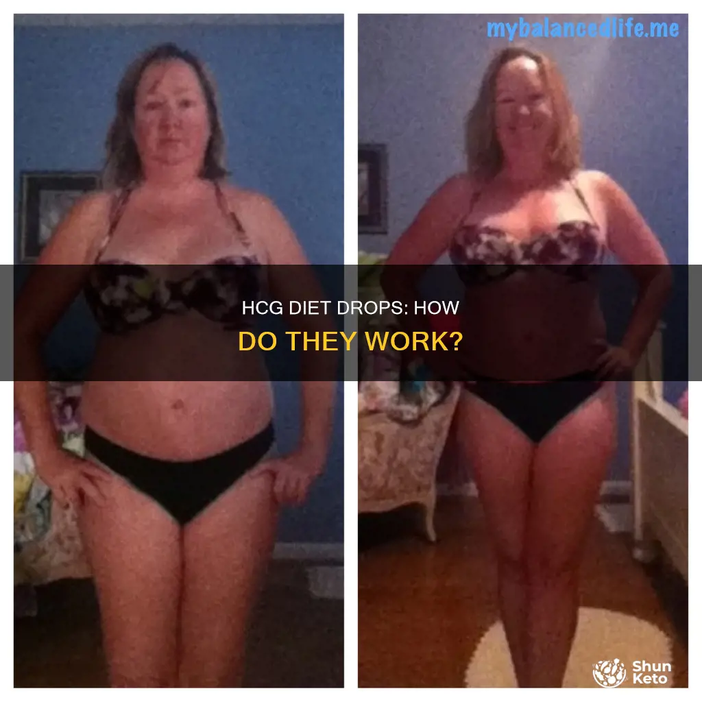 what do hcg diet drops do