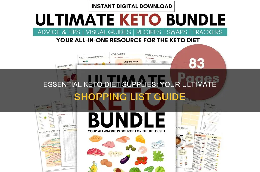 what do i ned for the keto diet