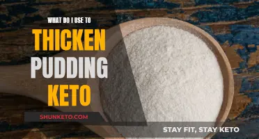 Thickening Keto Pudding: The Best Low-Carb Options