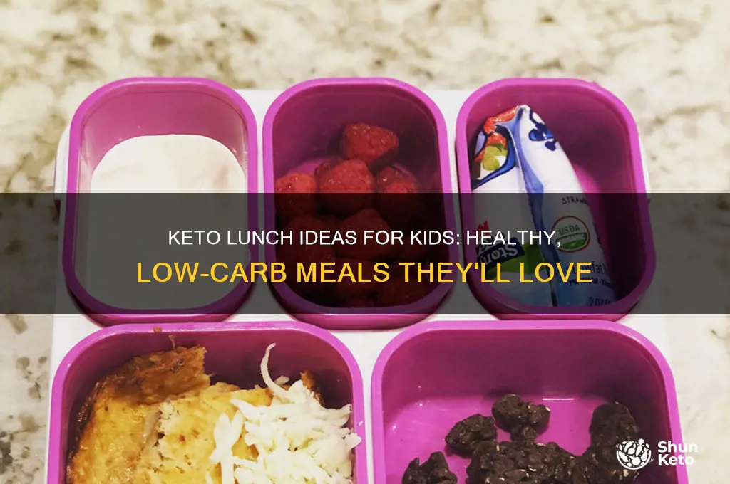 what do kids eat for lunch on a keto diet
