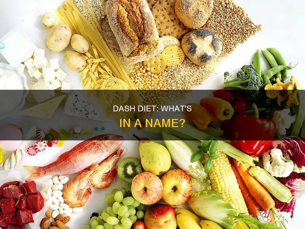 what do letters in dash diet mean