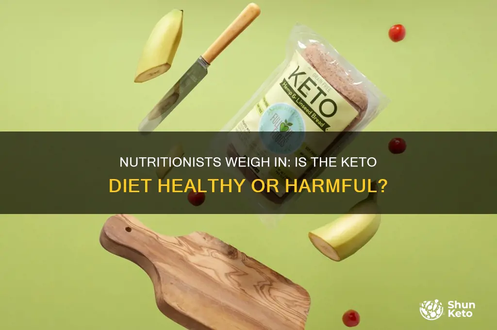 what do nutritionists think of keto diet