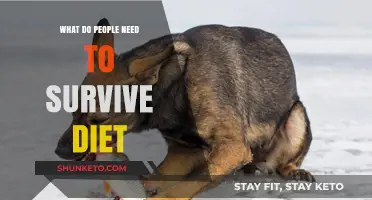 Surviving on a Diet: Essential Nutrients for Human Health