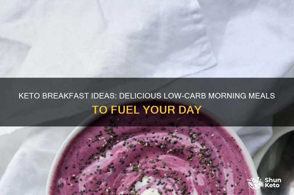 what do people on a keto diet eat for breakfast