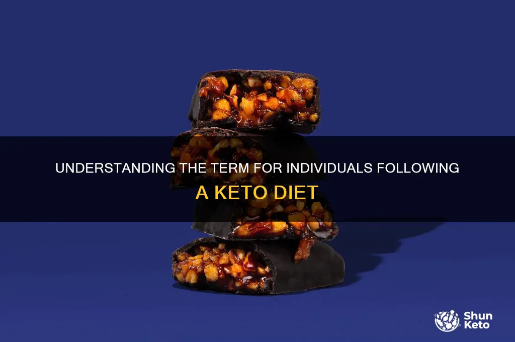 what do you call a person with keto diet