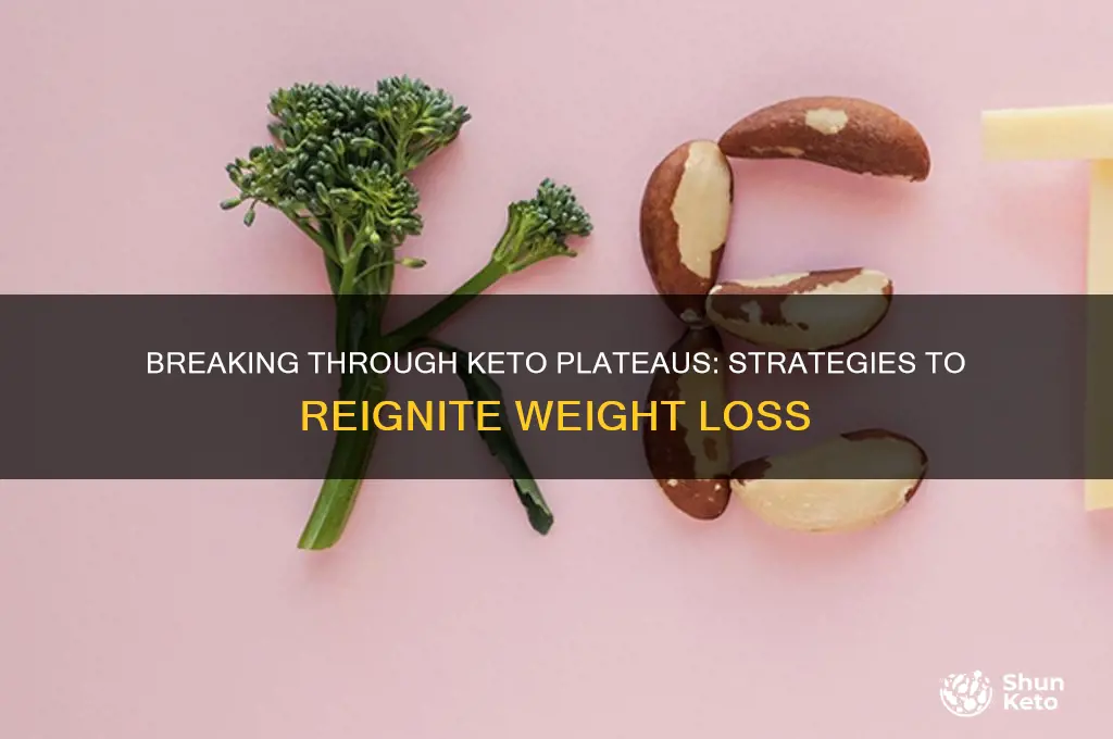 what do you do when you plateau on keto diet