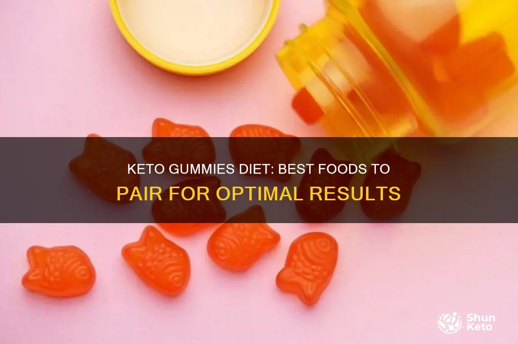 what do you eat when taking keto gummies