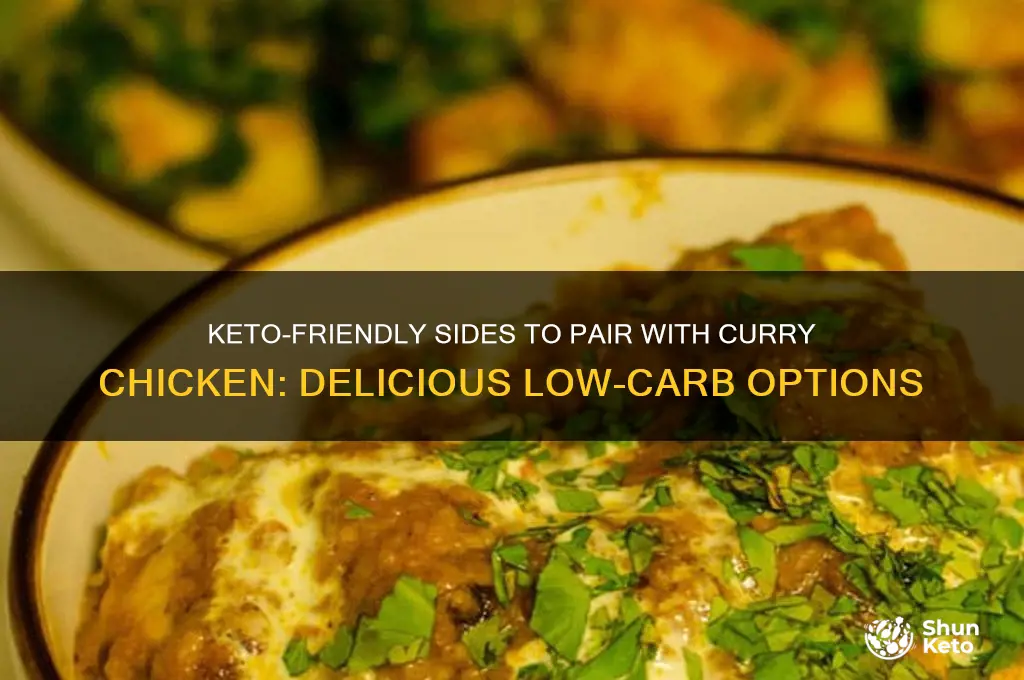 what do you eat with curry chicken when on keto