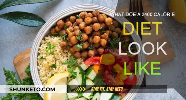 A Day of Eating at 2400 Calories: Healthy and Delicious
