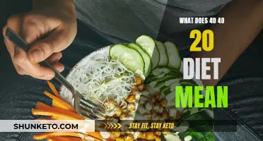Understanding the 40:40:20 Diet Plan and its Benefits