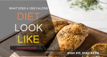 A Diet of 1000 Calories: What Does It Look Like?