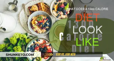 A Healthy 1300-Calorie Diet: What to Eat Daily
