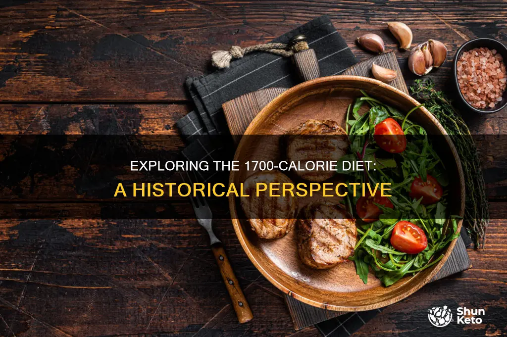 what does a 1700 diet look like