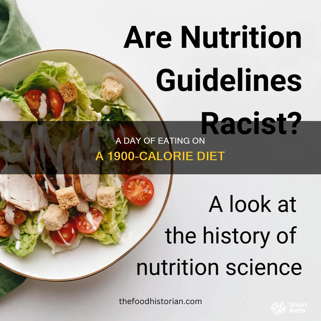 what does a 1918 calorie diet look like