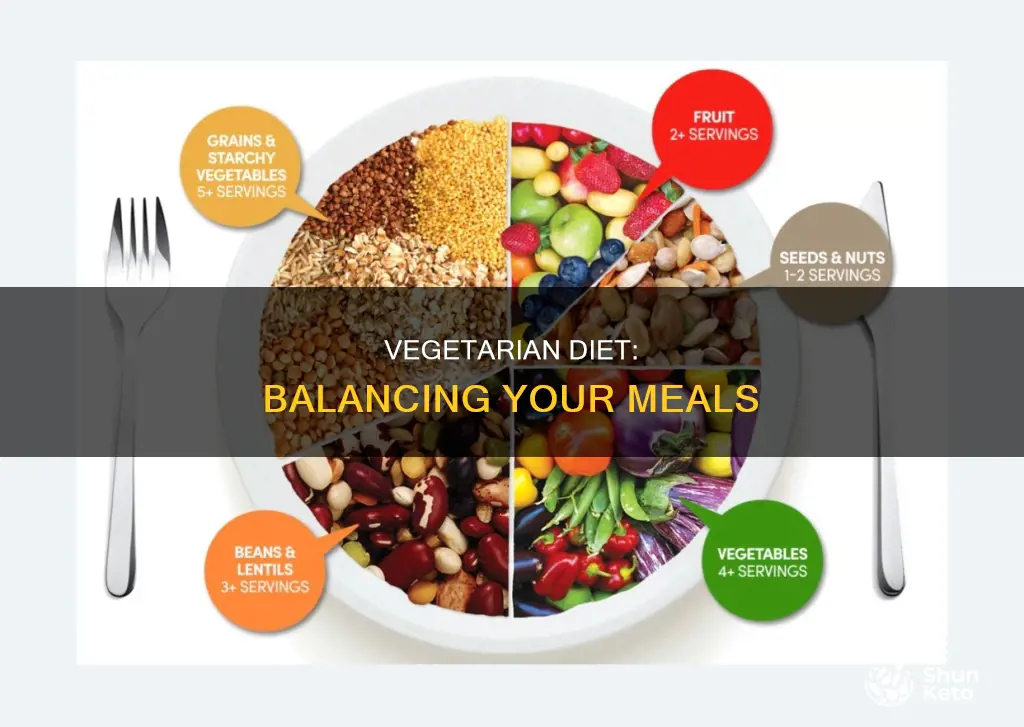what does a balanced vegetarian diet look like